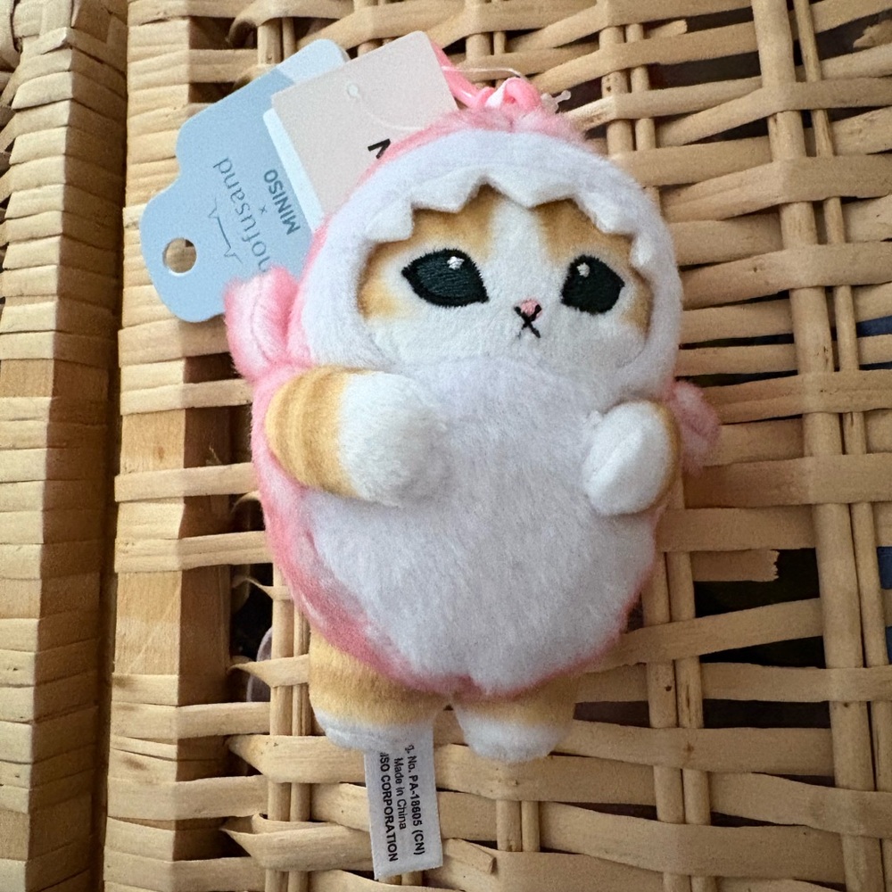 Miniso Mofusand Plush Keychain